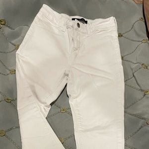 Kancan size 25 white denim jeans
